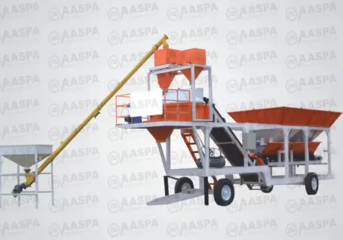 Compact Concrete Batching Plant