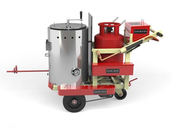 fully automatic road marking machine