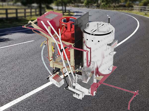 fully automatic road marking machine