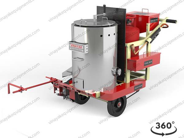 fully automatic road marking machine