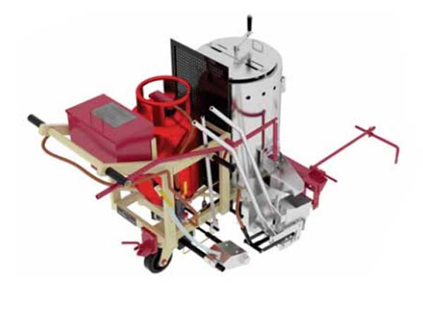 fully automatic road marking machine