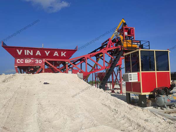 mobile concrete batching plant