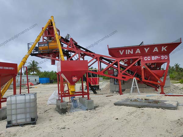 mobile concrete batching plant