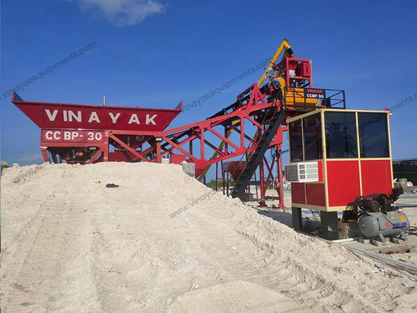 portable concrete plant
