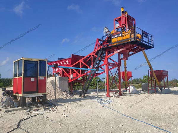 portable concrete plant
