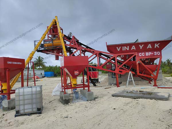 portable concrete plant