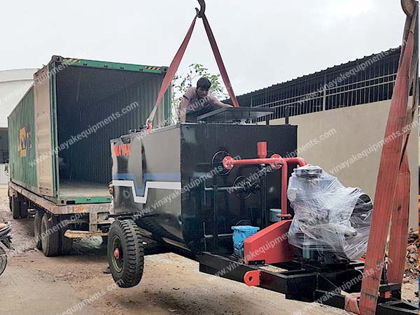 truck mounted bitumen sprayer